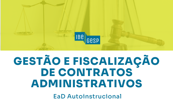 EaD | Gestão e Fiscalização de Contratos Administrativos